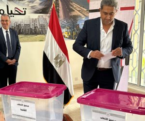 انتخابات مجلس الشيوخ.. لجان مسقط تستقبل المصريين في أول ساعات التصويت (صور)