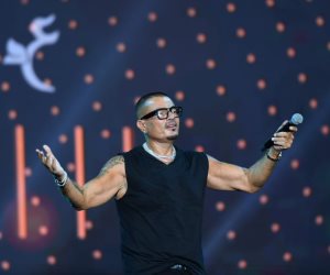 عمرو دياب: حفل مهرجان العلمين الأهم عندى فى الصيف (صور)