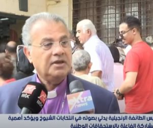 رئيس الطائفة الإنجيلية: نصنع الديمقراطية والمستقبل بمشاركة حقيقية في الانتخابات