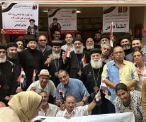 مدارس مطرانية بورسعيد يدلون بأصواتهم فى انتخابات الشيوخ