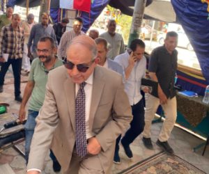 محافظ المنيا يتفقد لجان انتخابات الشيوخ بمدرسة الشهيد وحيد حبشى.. صور