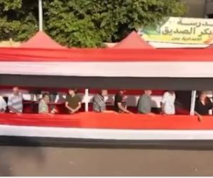 توافد المواطنين على لجان الشرابية وحدائق القبة للإدلاء بأصواتهم فى انتخابات الشيوخ