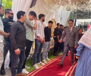 إقبال الناخبين للإدلاء بأصواتهم فى انتخابات الشيوخ بلجنة الشهيد أحمد السرسى بالمنوفية