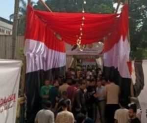 إقبال كبير من أهالي الأسمرات على انتخابات الشيوخ 2025.. فيديو