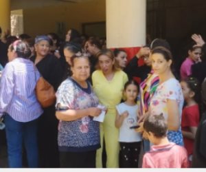 إقبال على لجنة الرحمانية قبلى فى انتخابات الشيوخ بقنا
