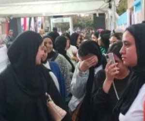 فى حدائق القبة  .. تزايد إقبال الناخبين على صناديق الاقتراع قبل غلق اللجان