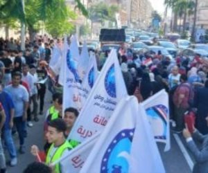 الشباب يتصدرون المشهد فى ثانى أيام انتخابات مجلس الشيوخ بالإسكندرية.. صور