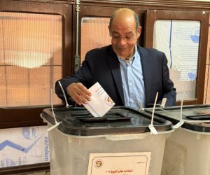 شردي يدلي بصوته في اليوم الثاني للانتخابات 