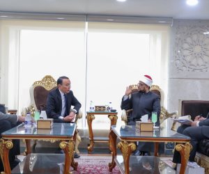أمين (البحوث الإسلامية) يستقبل سفير كازاخستان لبحث سُبل تعزيز التعاون العِلمي والثقافي