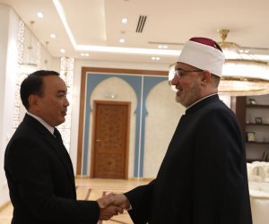 مفتي الجمهورية يستقبل سفير كازاخستان ويشيد بمتانة العلاقات الدينية والعلمية بين البلدين