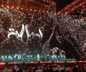 فى حفل مهرجان العلمين .. صعود الفرقة الموسيقية لأصالة بقيادة مصطفى حلمى 