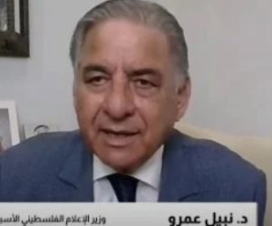 نبيل عمرو: إسرائيل تحاول إفشال الاعتراف بفلسطين والمعركة الحقيقية تُنقل للضفة