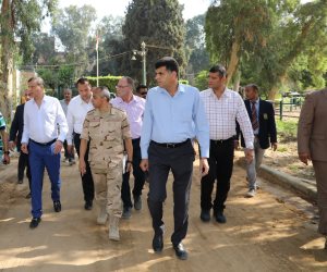 وزير الزراعة يتفقد أعمال التطوير بمحطة الزهراء للخيول العربية الأصيلة ويوجه بسرعة الإنجاز