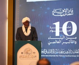 مفتي تشاد: جائزة الإمام القرافي تمثل تقديرًا لبلادي وحافزًا لمواصلة خدمة العمل الإفتائي