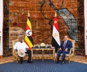 رئيس أوغندا: أشكر فخامة الرئيس السيسي على دعوته وعلاقتنا مع مصر وطيدة منذ 1952