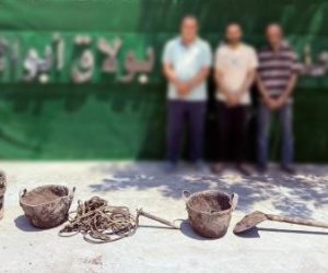 ضبط 3 أشخاص بالقاهرة لقيامهم بأعمال الحفر والتنقيب غير المشروع عن الآثار
