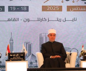 المفتى: مصر تؤدى واجبها تجاه فلسطين بوعى وشرف رغم حملات التشويه