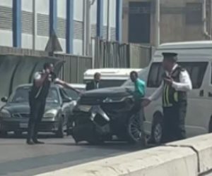 تفاصيل محاولة هروب قائد سيارة حادث أكتوبر.. أصاب 4 أشخاص وأتلف 3 سيارات