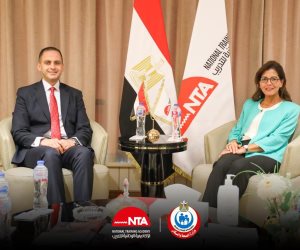  نائب وزير الصحة والسكان يبحث مع المدير التنفيذي للأكاديمية الوطنية للتدريب سبل تعزيز التعاون المشترك