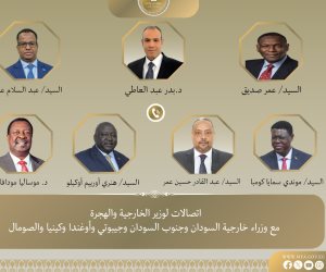 وزير الخارجية يُجري اتصالات مع عدد من نظرائه في الدول الأفريقية لتعزيز التعاون الثنائي والإقليمي