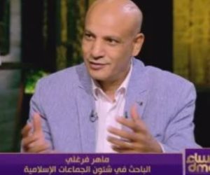ماهر فرغلى: العقل الإخوانى نمطى يخلو من الخيال ويقدس قادة الجماعة ولا يعترف بقدرات نفسه