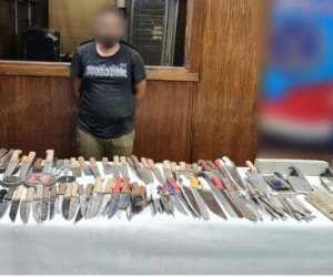 ضبط أحد الأشخاص بالقاهرة لقيامه بتصنيع الأسلحة البيضاء والاتجار بها