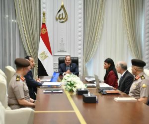 الرئيس السيسى يوجه بتعزيز الاعتماد على التكنولوجيا الحديثة والإدارة الذكية للمياه الرئيس السيسى يوجه بتعزيز الاعتماد على التكنولوجيا الحديثة والإدارة الذكية للمياه