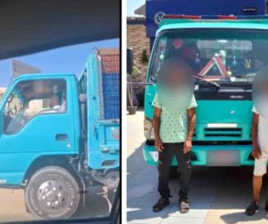 ضبط مرتكبا واقعة قيادة طفل سيارة نقل بالشرقية ماتسبب في تعريض حياة المواطنين للخطر