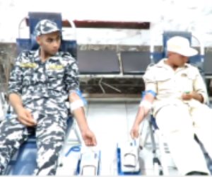 حملة للتبرع بالدم بمديرية أمن جنوب سيناء