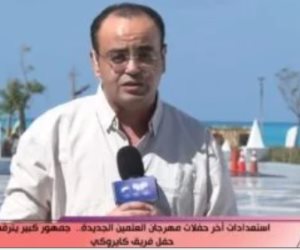 مراسل cbc يرصد الاستعداد لختام مهرجان العلمين بحفل ضخم يجمع كايروكى وتوليت