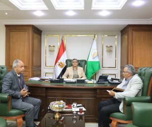 محافظ الجيزة يلتقي مساعد وزير الصحة لبحث دعم وتطوير المنشآت الطبية