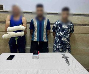 ضبط أطراف واقعة مشاجرة بين بعض الأشخاص أحدهم يحمل سلاح أبيض بالشرقية