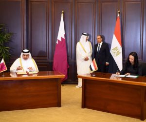 مصر وقطر يوقعان مذكرة تعاون في مجال التأمينات والمعاشات بين البلدين 