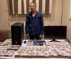 ضبط أحد الأشخاص بأسيوط لقيامه بالنصب والاحتيال على المواطنين من خلال توظيف الأموال 