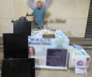 ضبط عاطل فى الجيزة يدير عيادة أسنان ويزاول نشاطه الطبى بكارنية مزور