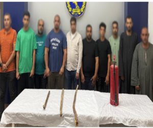 ضبط أسرة عروسين بني سويف بعد مشاجرة داخل إحدى القاعات