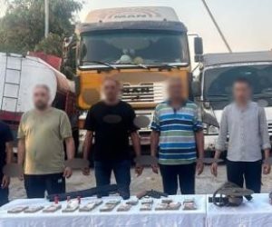 ضبط عناصر تشكيل عصابى تخصص فى سرقة المواد البترولية من خطوط البترول