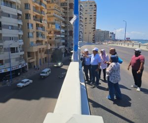 وزير الإسكان: تشغيل تجريبي لكوبري محمد نجيب ضمن أعمال توسعة كورنيش الإسكندرية