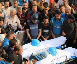 "الإتحاد العربى للنقابات"  : استهداف الصحفيين الفلسطينيين سياسة ممنهجة هدفها إسكات الصوت الحر وإخفاء معالم الجريمة