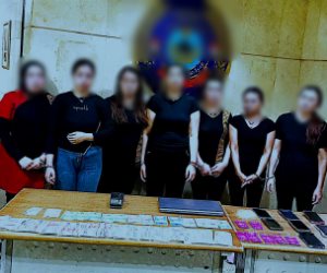 ضبط سيدة تدير نادى صحى بدون ترخيص وإستغلاله فى ممارسة أعمال منافية للآداب