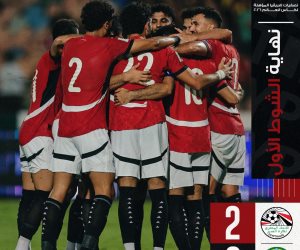 منتخب مصر يتقدم على إثيوبيا بهدفىّ محمد صلاح ومرموش فى الشوط الأول