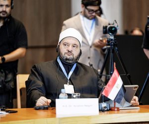 إبراهيم نجم: مصر لم تدخر جهدًا في تفعيل دَور الدين كقوة للسلام والاستقرار