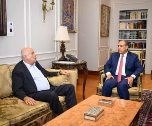 وزير الخارجية يستقبل أمين سر اللجنة المركزية لحركة فتح الفلسطينية