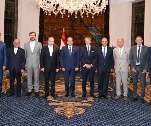 الرئيس السيسى يستقبل وزير خارجية إيران ومدير الوكالة الدولية للطاقة الذرية