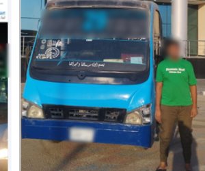 القبض علي قائد سيارة نقل جماعى بتهمة تعاطى المواد المخدرة أثناء نقل الركاب بالجيزة