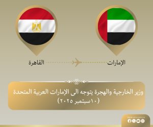 وزير الخارجية يتوجه إلى أبو ظبي في زيارة ثنائية