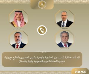 اتصالات مكثفة لوزير الخارجية مع نظرائه من السعودية وباكستان وتركيا