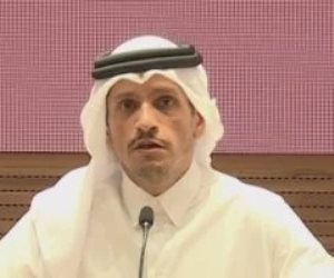 رئيس وزراء قطر: المنطقة لن تنعم بالأمن دون حصول الشعب الفلسطيني على حقوقه