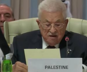 الرئيس الفلسطيني : نشيد بجهود مصر وقطر لوقف الحرب على قطاع غزة