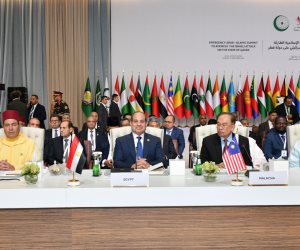 الرئيس السيسى يطالب بإنشاء آلية عربية إسلامية للتنسيق والتعاون ويوجه رسالة مباشرة للشعب الإسرائيلى: سياسات حكومتكم تدمر مستقبل السلام